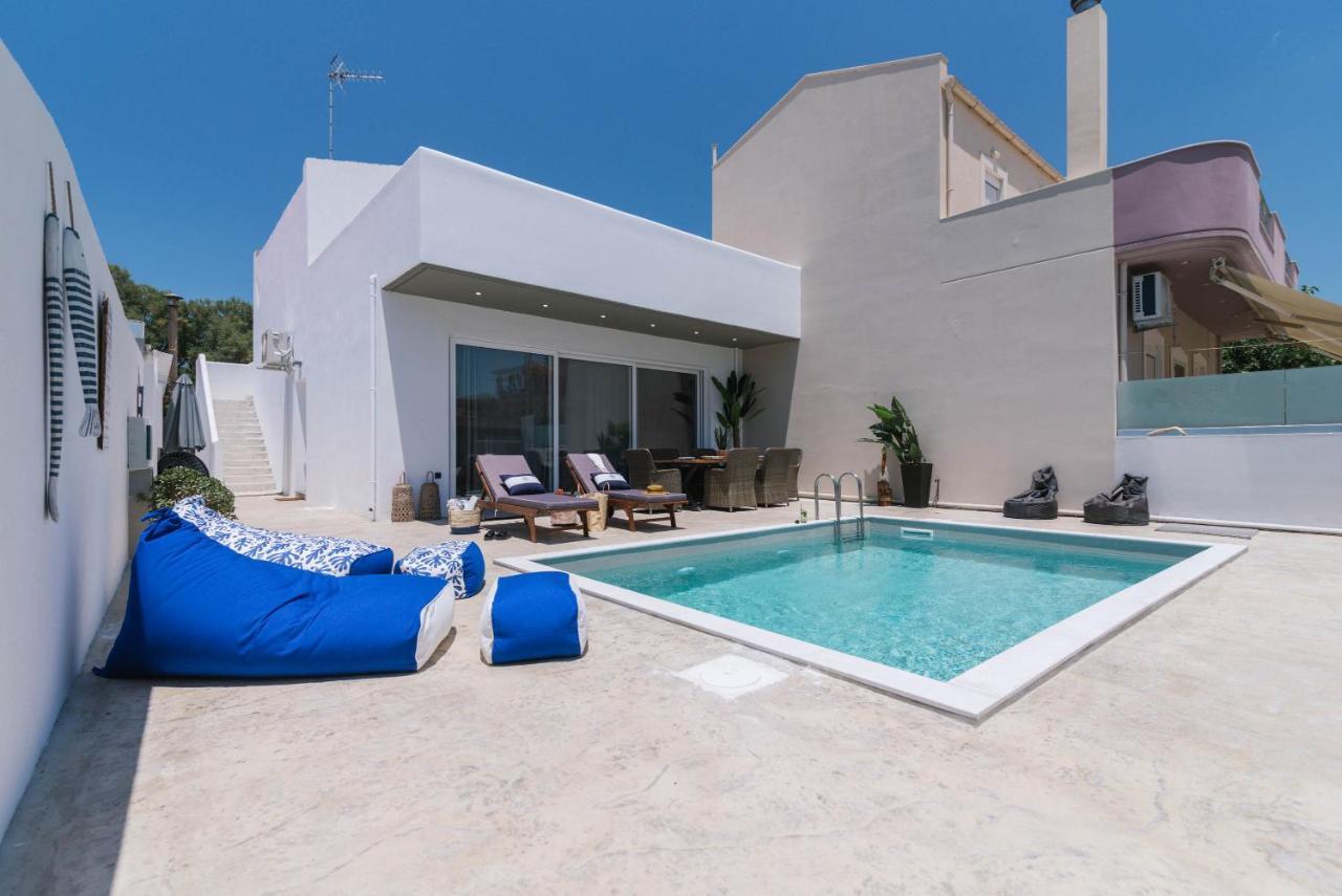 Villa Iceberg 2 With Pool Kalamaki  Eksteriør billede